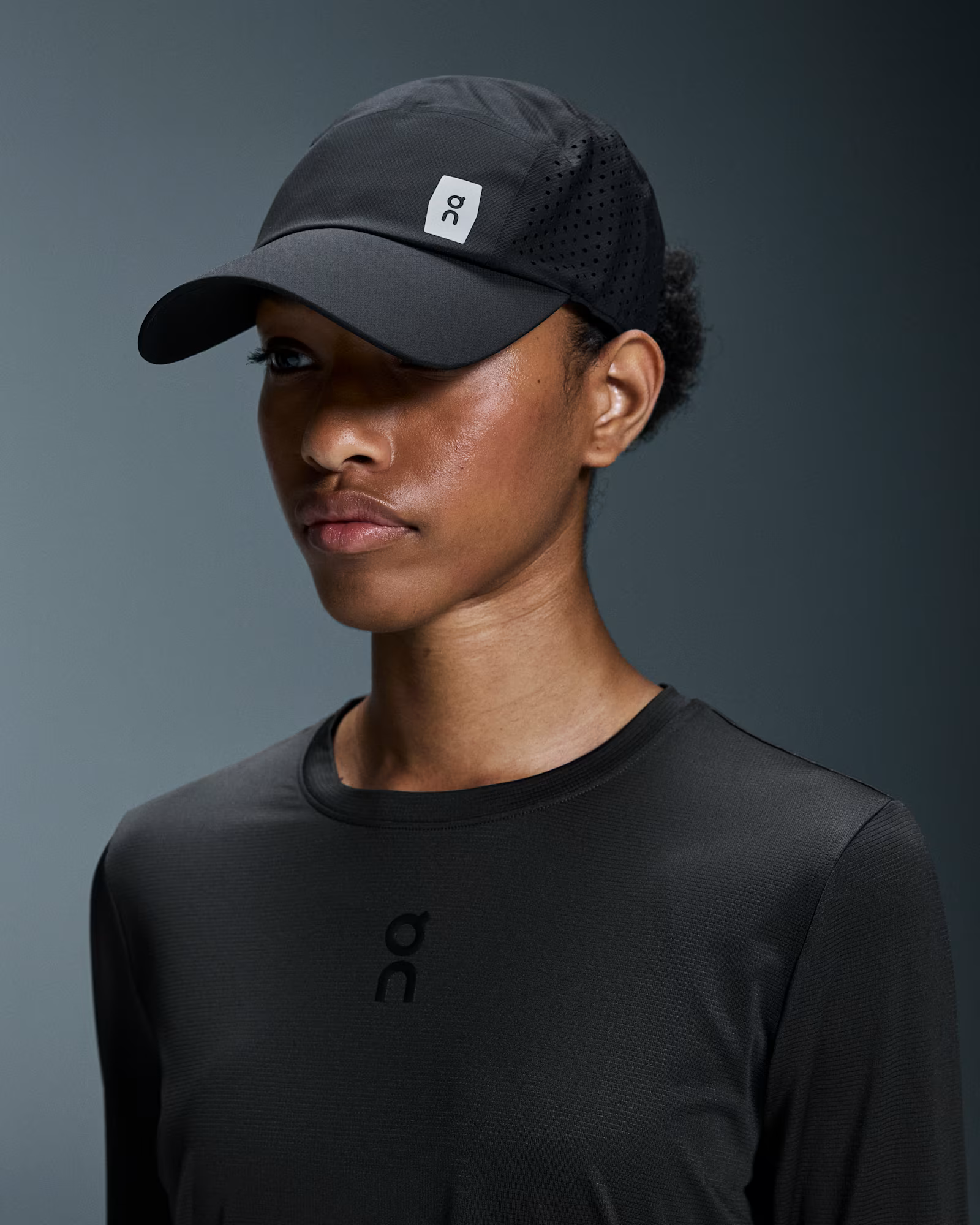 ウォーキング・ランニングウェア half track products tims cap BLACK On Lightweight Cap BLACK