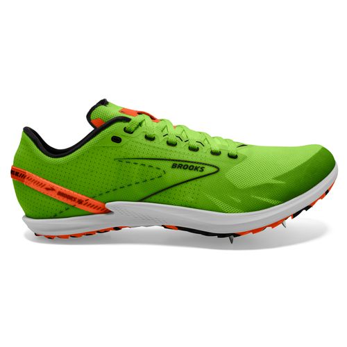 Men\'s Brooks Draft XC Running Shoes, Green/Red, Size 11, NWOB, Missing Spikes Brooks Draft XC Cross Country Running Shoes with Spikes  main image 3
