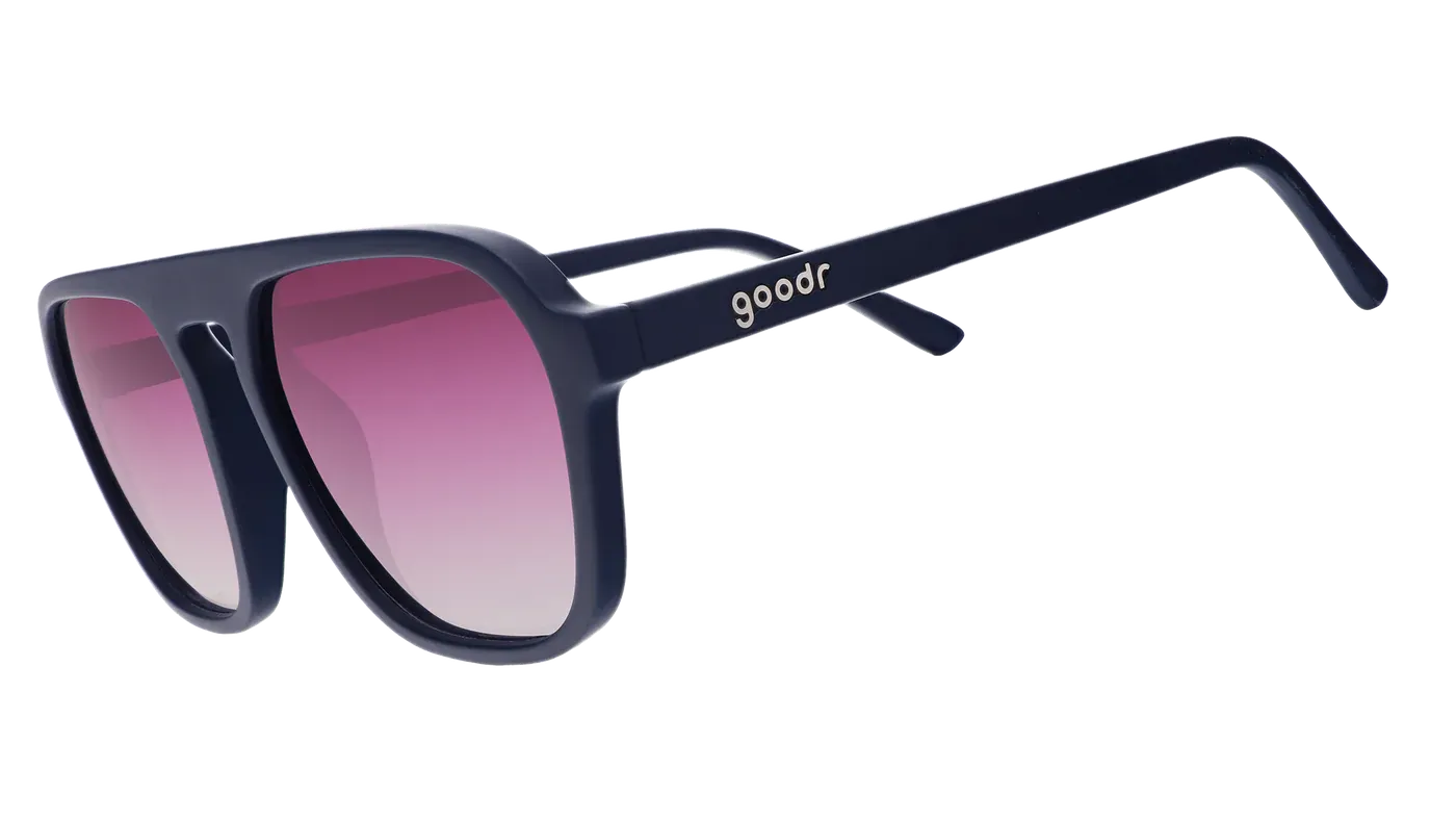 Goodr Retro Sunglasses - Threaten Me With a Good Time | goodr — goodr sunglasses main image 2