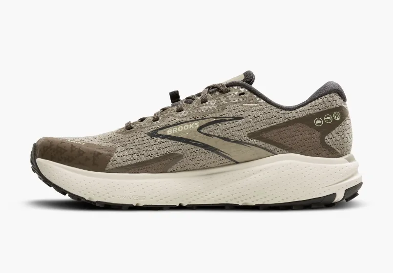 Brooks Divide 5 Trail Running Shoes Size 11 Medium Width Brown & Beige Brooks Divide 5 Trail Running Shoes for Ladies | Bass Pro Shops main image 2