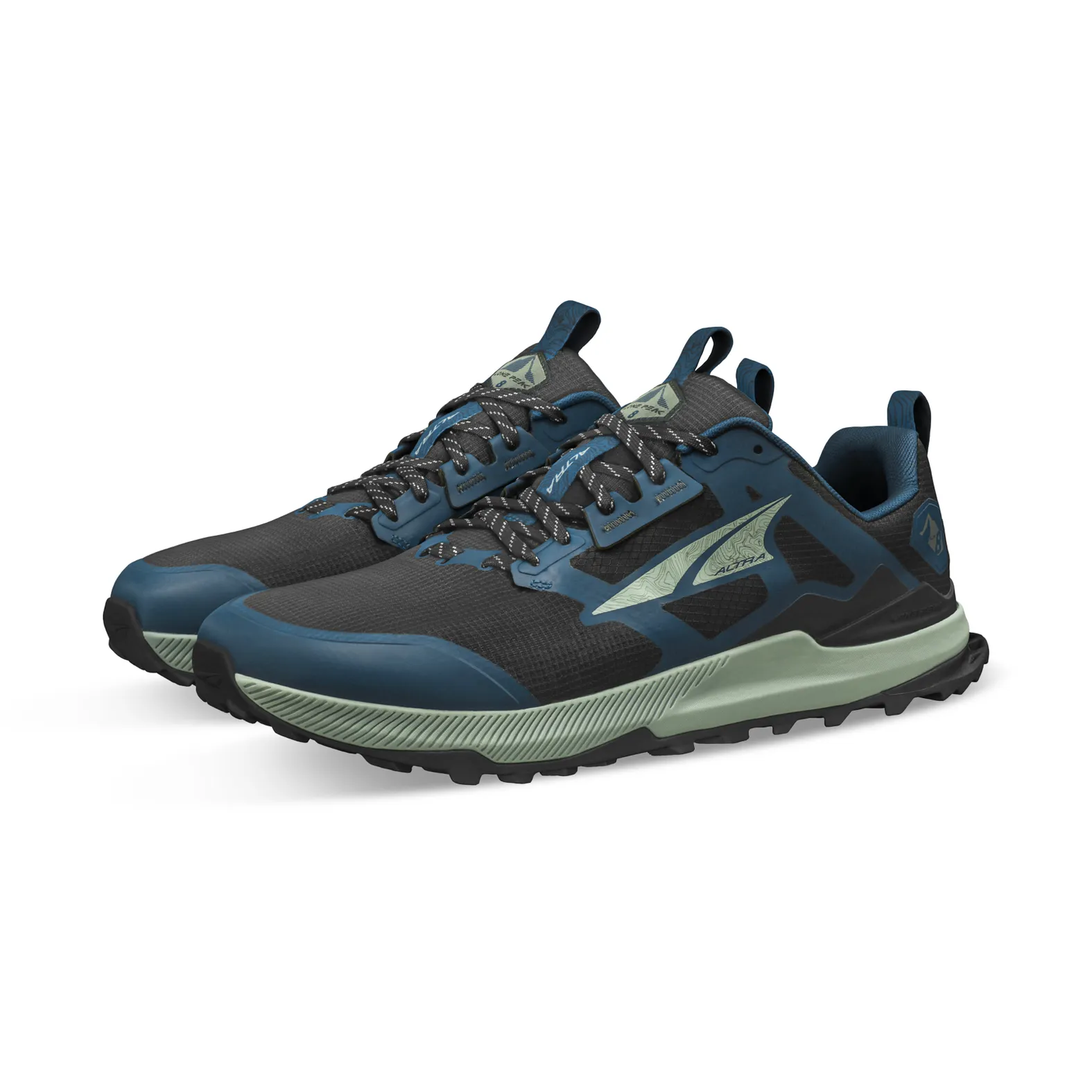 Altra Lone Pear 8 Black Blue Trail Running Shoes Mens Size 11.5 ALOA85NC401 Altra Lone Peak 8 Review - The Trek main image 2