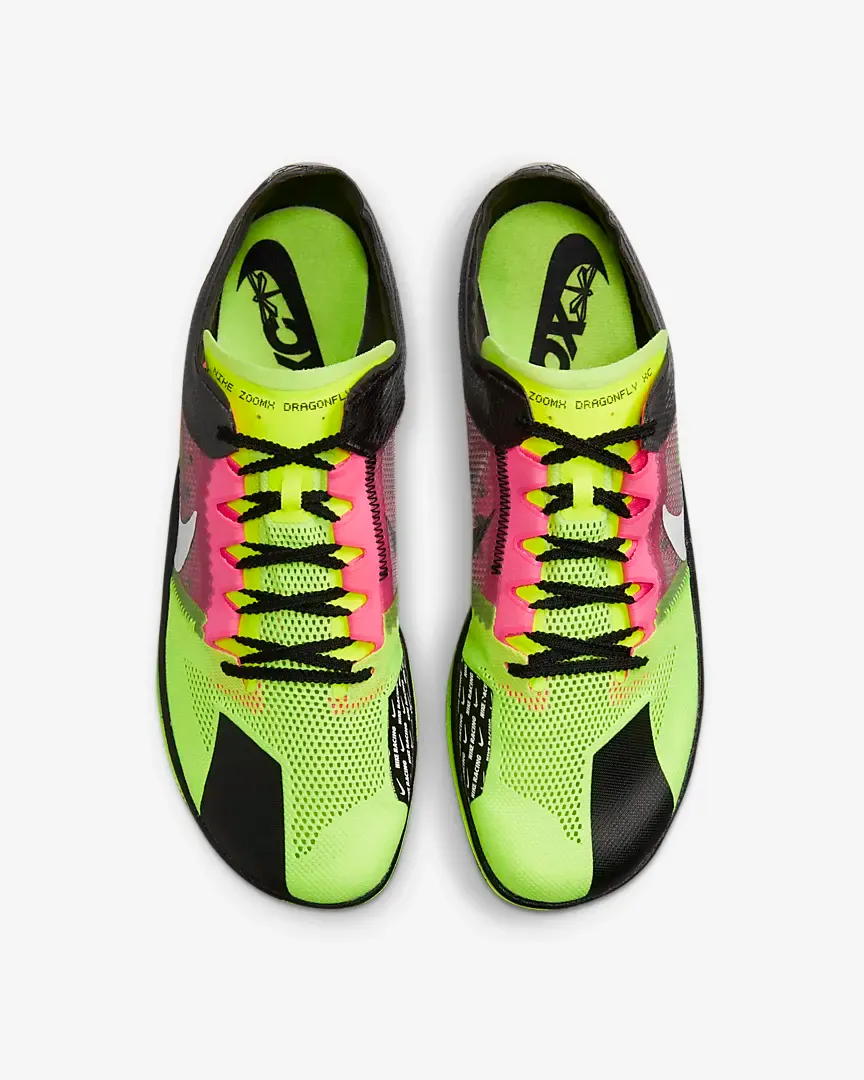 Nike Dragonfly XC Volt/White-Black-Hyper Pink