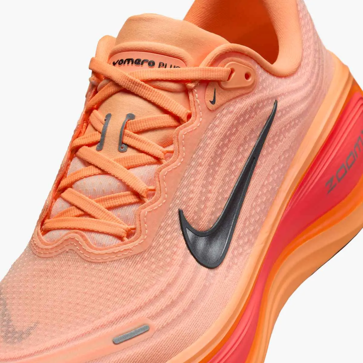 Nike Men's Vomero Plus ORANGE PULSE/BLACK-HOT LAVA-TOTAL ORANGE